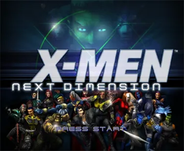 X-Men Next Dimension (USA) screen shot title